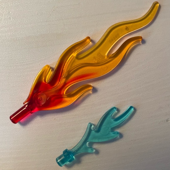 ⭐️FWP LEGO Loudspeaker/Space Positioning Rockets 3963 & Transparent Flames 94448 - Picture 5 of 9